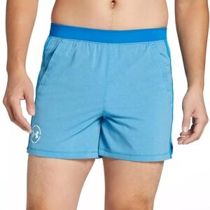 Under Armour Men’s Athletic Shorts in Light Blue with Royal Waistband
